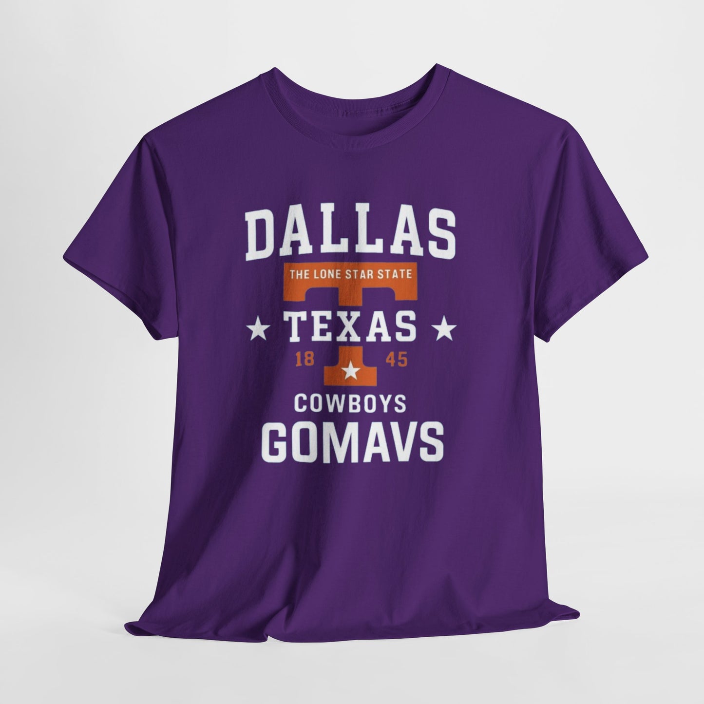 Dallas Cowboys Heavy Cotton Tee, Texas T-Shirt, Unisex Sportswear, Football Fan Gear, Comfortable Casual Wear
