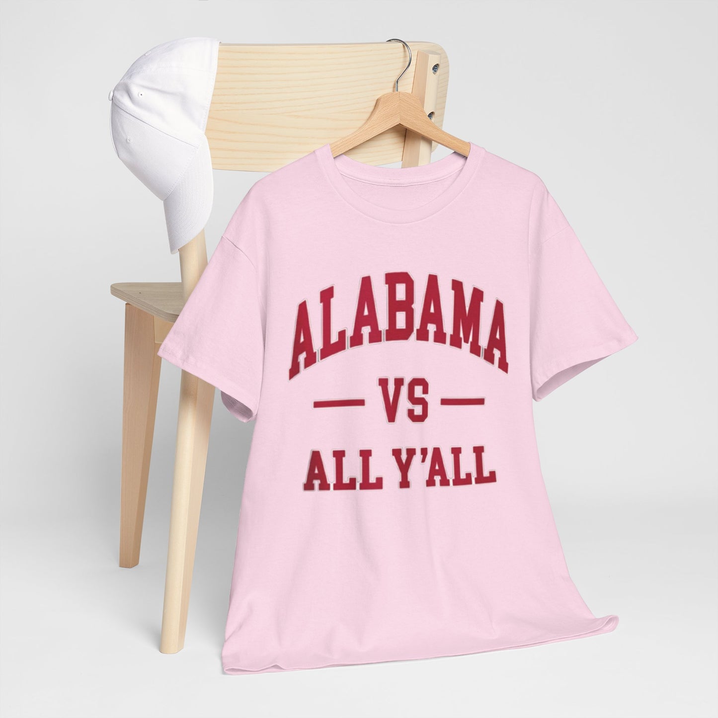 Urban Legend Alabama Crimson White “VS All Y’all” Unisex T-Shirt