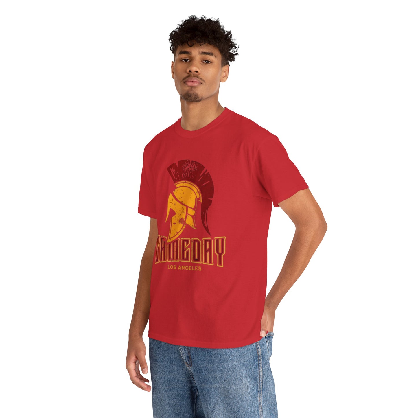 Gameday California Trojans Heavy Cotton Tee, Sports T-Shirt, Game Day Shirt, Los Angeles Tee, Casual Men’s and Women’s Apparel, Comfortable Team Wear