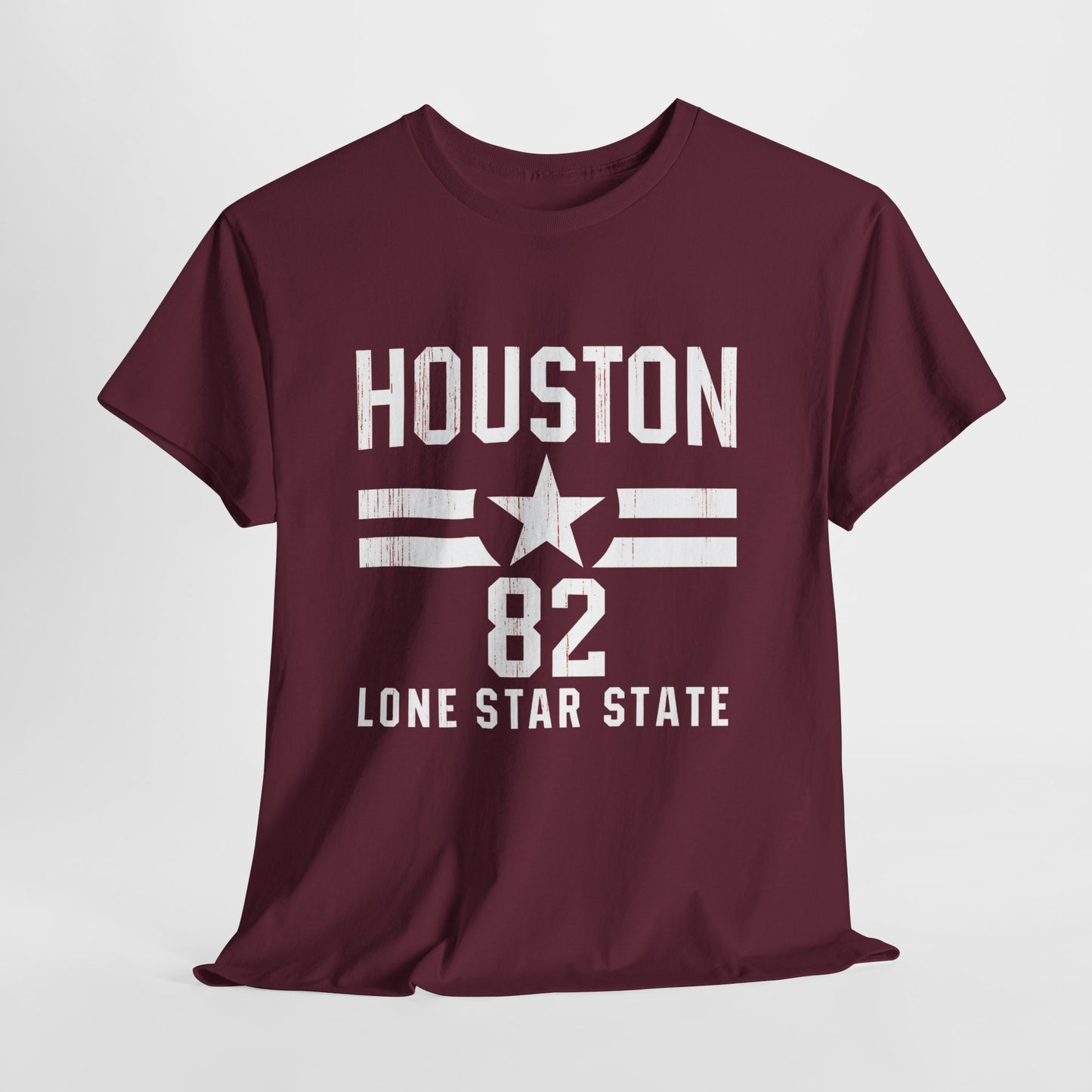 Houston Lone Star State Tee, Unisex Graphic Shirt, Texas Pride Outfit, Casual Summer Top, Gift for Texans, State Inspired Apparel
