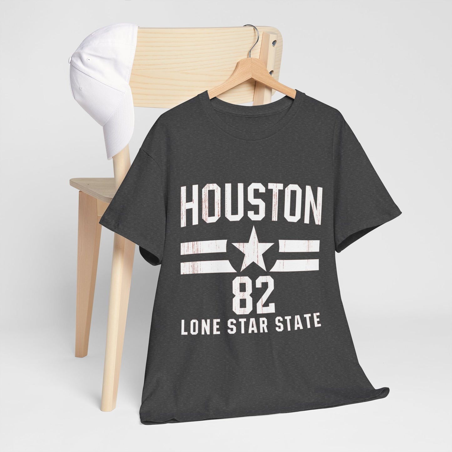 Houston Lone Star State Tee, Unisex Graphic Shirt, Texas Pride Outfit, Casual Summer Top, Gift for Texans, State Inspired Apparel