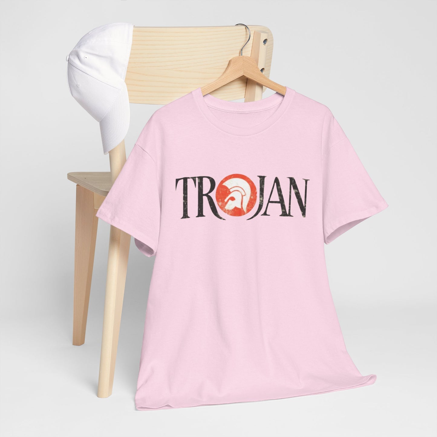 California Trojans Unisex Heavy Cotton Tee - Casual Streetwear, Graphic T-shirt, College Apparel, Perfect for Game Days, Gift Idea