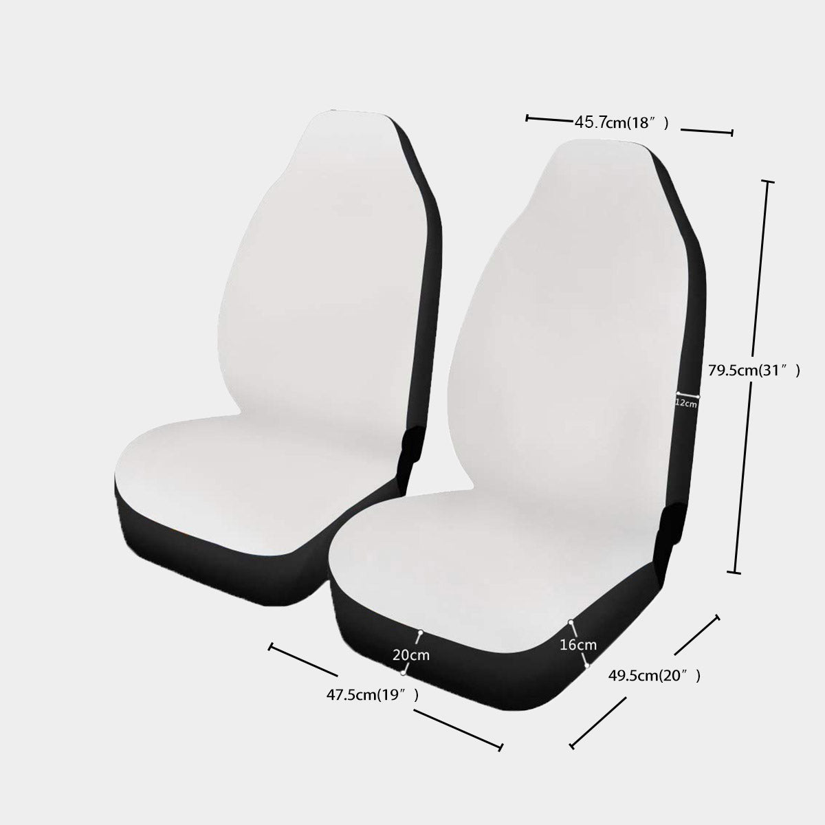 Washington Commanders Universal Car Seat Cover With Thickened Back