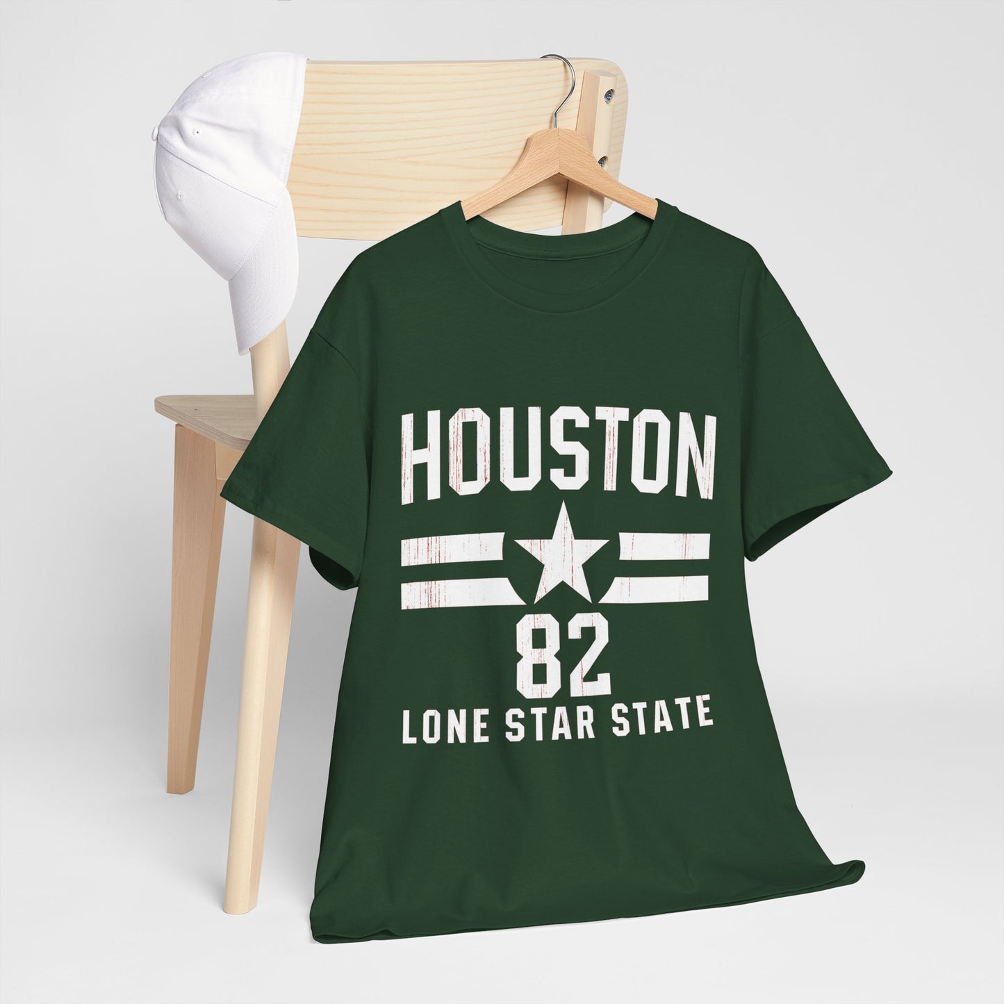 Houston Lone Star State Tee, Unisex Graphic Shirt, Texas Pride Outfit, Casual Summer Top, Gift for Texans, State Inspired Apparel