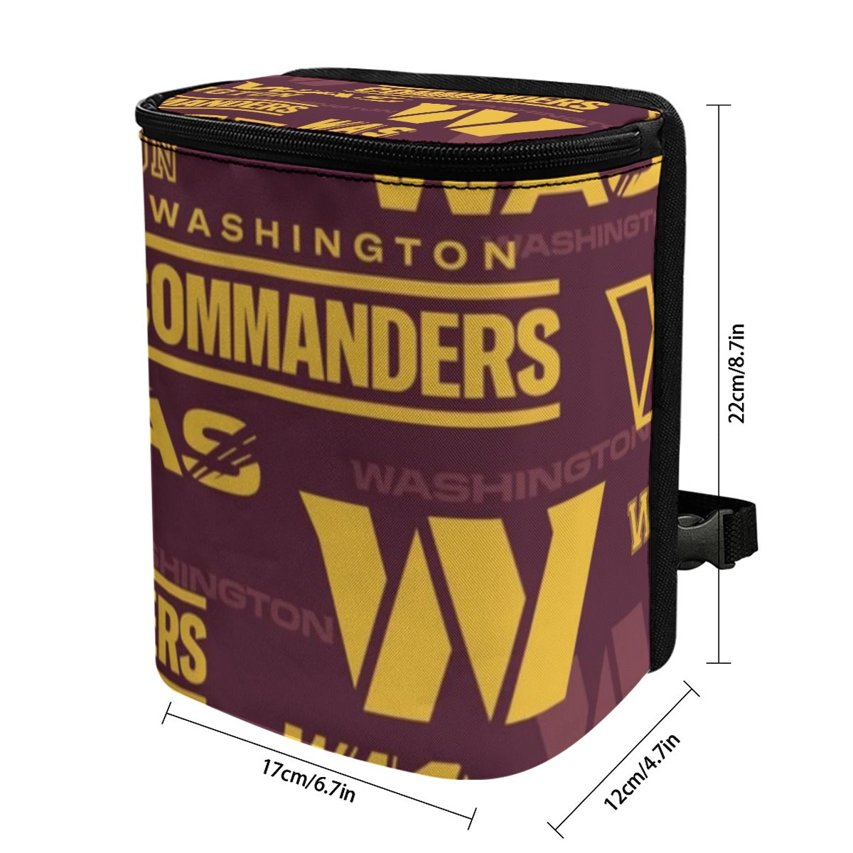 Washington Commanders Car Hanging Trash Bin