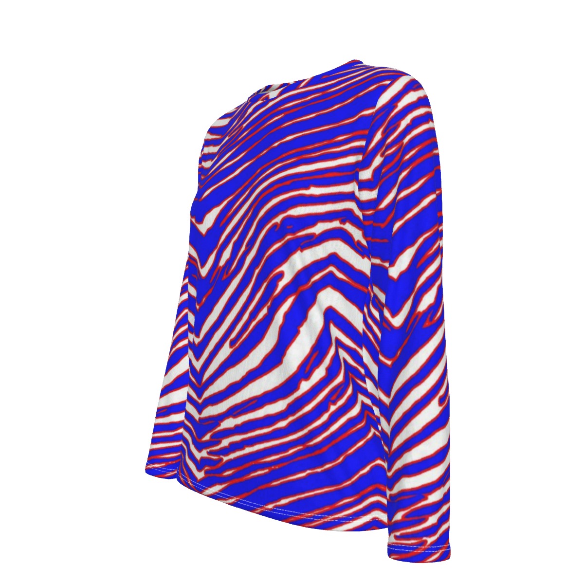 Buffalo Bills Zubaz Women's Oversized T-shirt | 190GSM Cotton