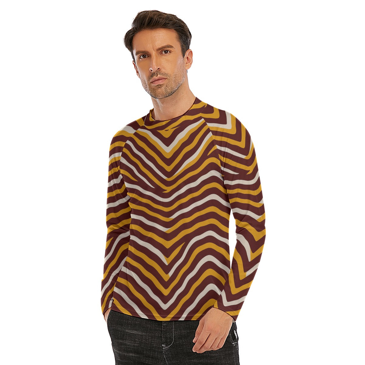 Washington Commanders Men's Long Sleeve Tight surf clothing