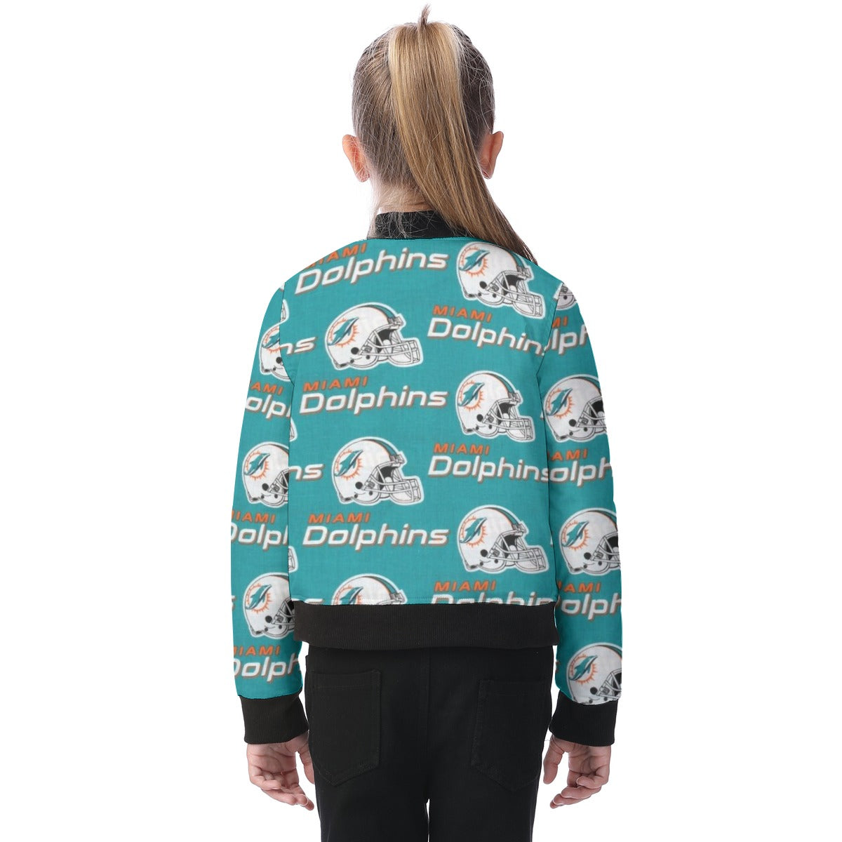 Miami Football Game Day All-Over Print Kid's Bomber Jacket