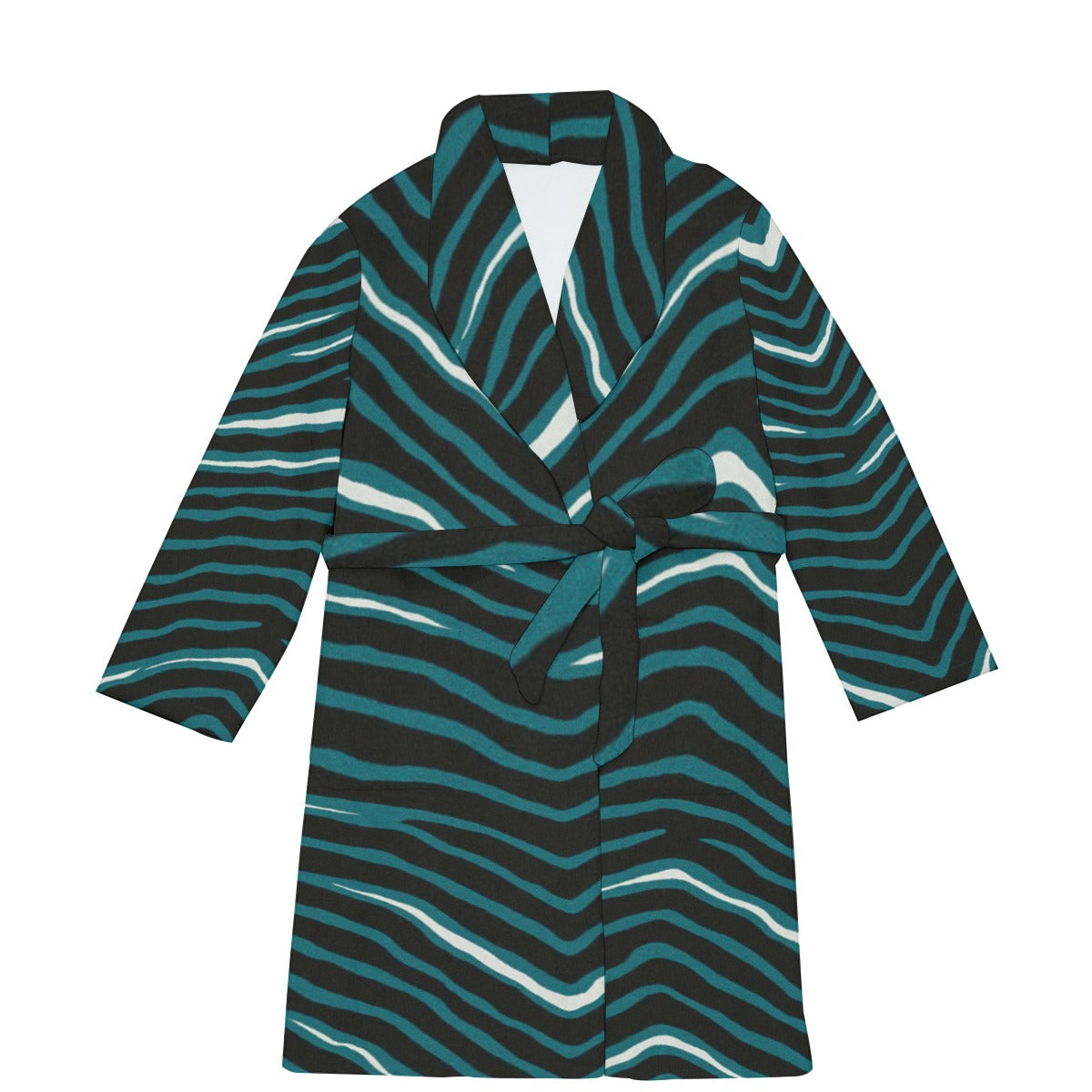 Philadelphia Football Game Day All-Over Print Men's Borg Fleece Robe