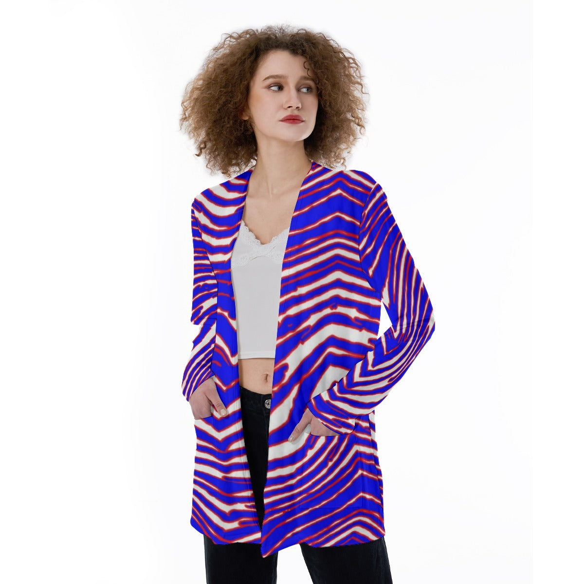Buffalo Bills Zubaz Women's Cover With Pocket