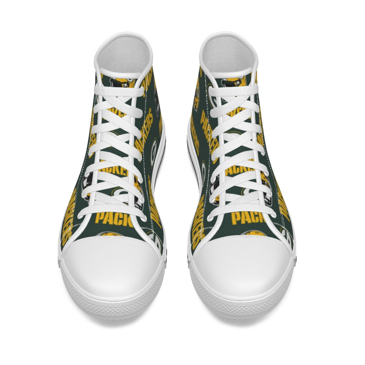 Green Bay Football Game Day Men's Canvas Shoes