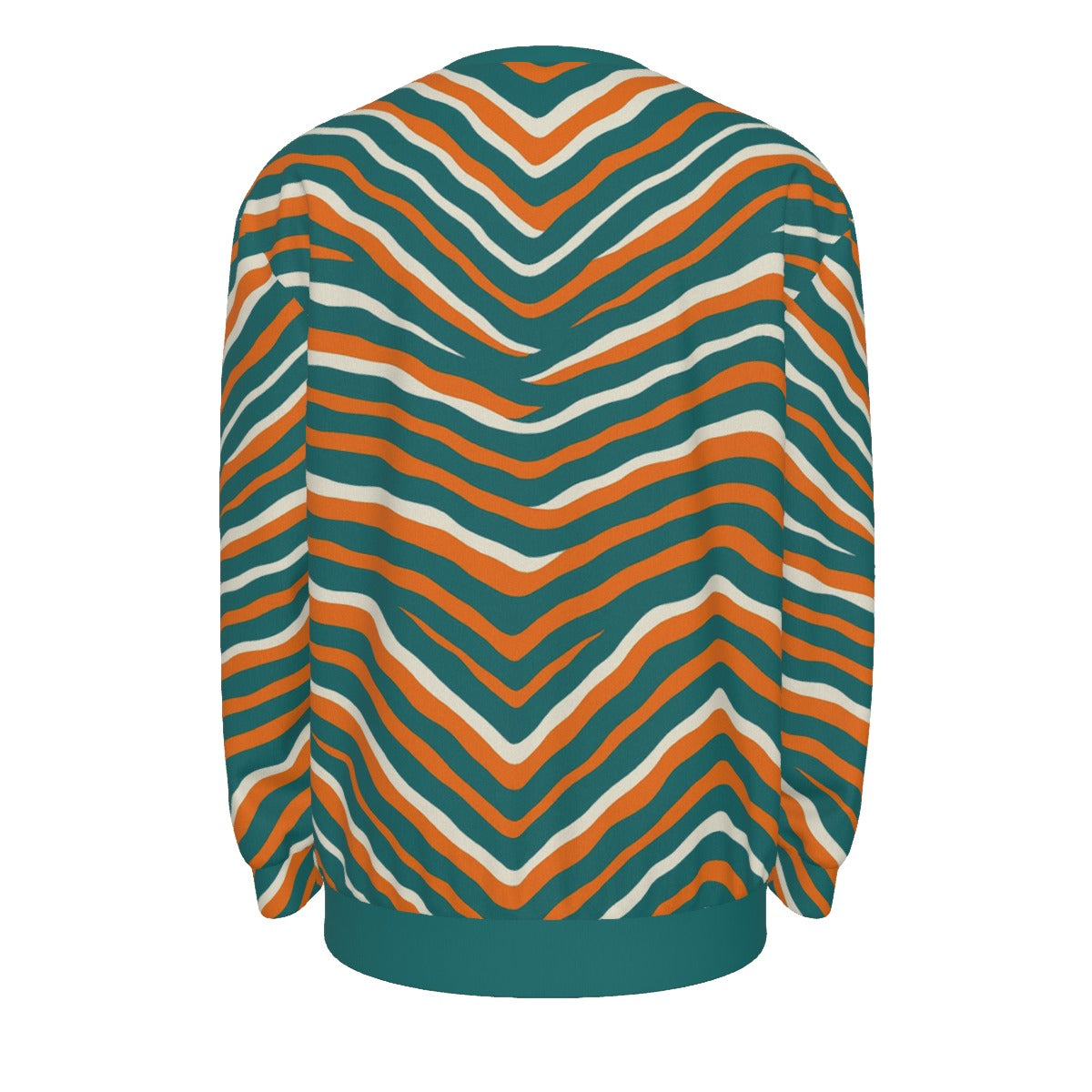 Miami Football Game Day All-Over Print Men's long Sleeve T-Shirt With Dropped Shoulders | Interlock