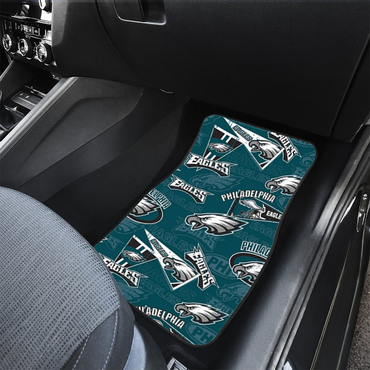 Philadelphia Football Game Day Front row car mats (2pcs)