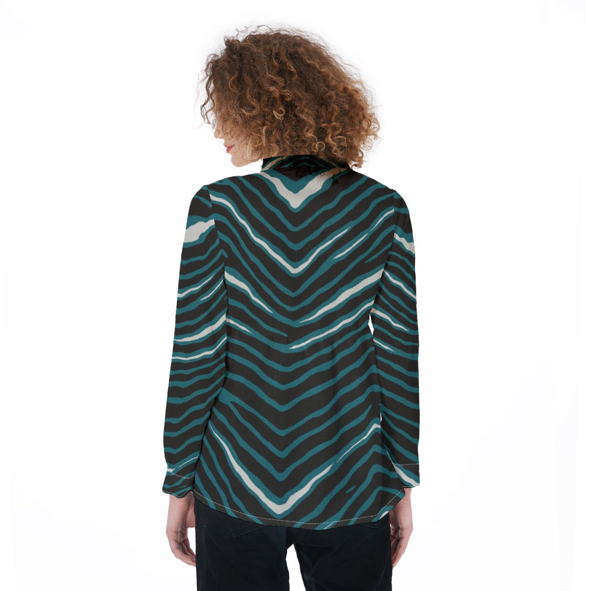 Philadelphia Football Game Day All-Over Print Women's Elastic-Back Shirt