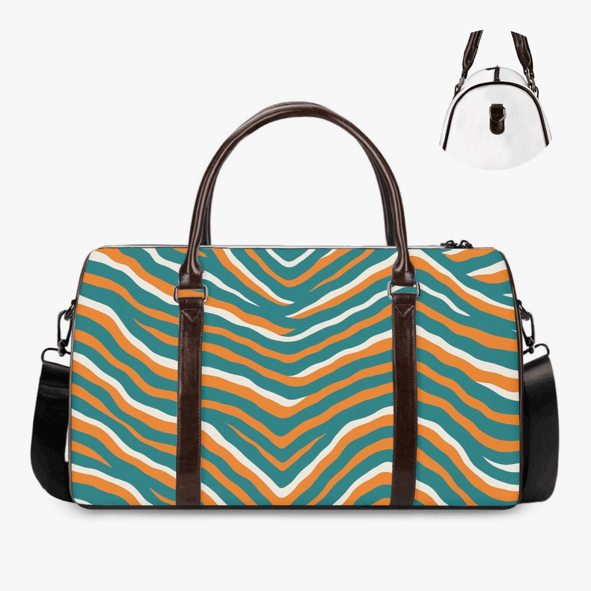 Miami Football Game Day Duffle Bag