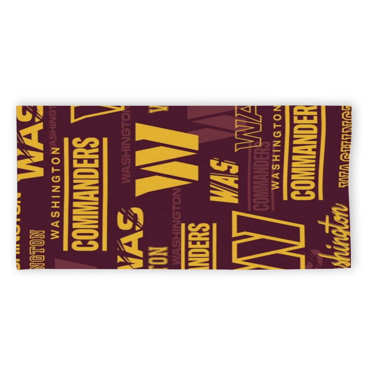 Washington Commanders Adult Beach towel Vertical Style For the USA|320GSM