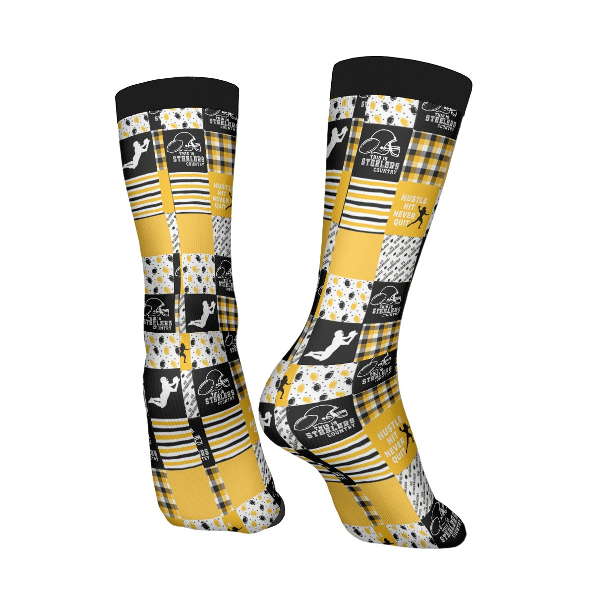 Contrast Color Socks For the USA