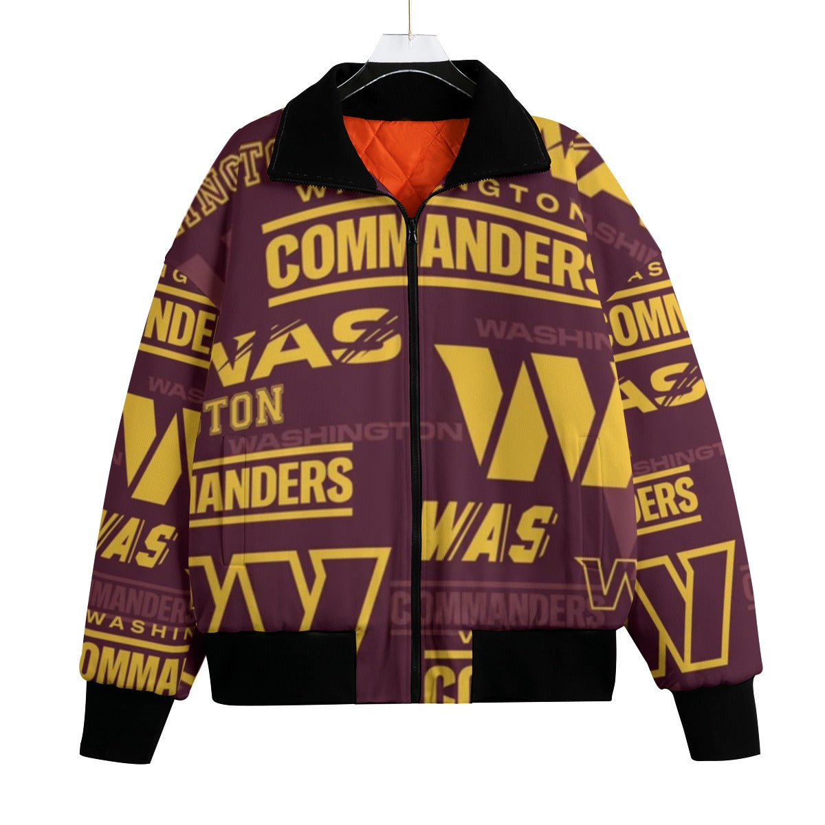 Washington Commanders Unisex Knitted Fleece Lapel Outwear