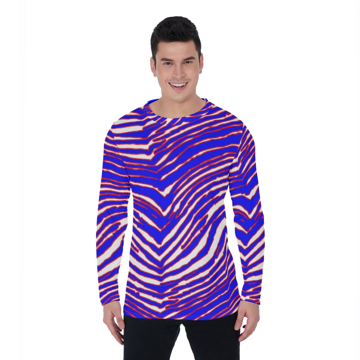 Buffalo Bills Zubaz Long Sleeve T-Shirt