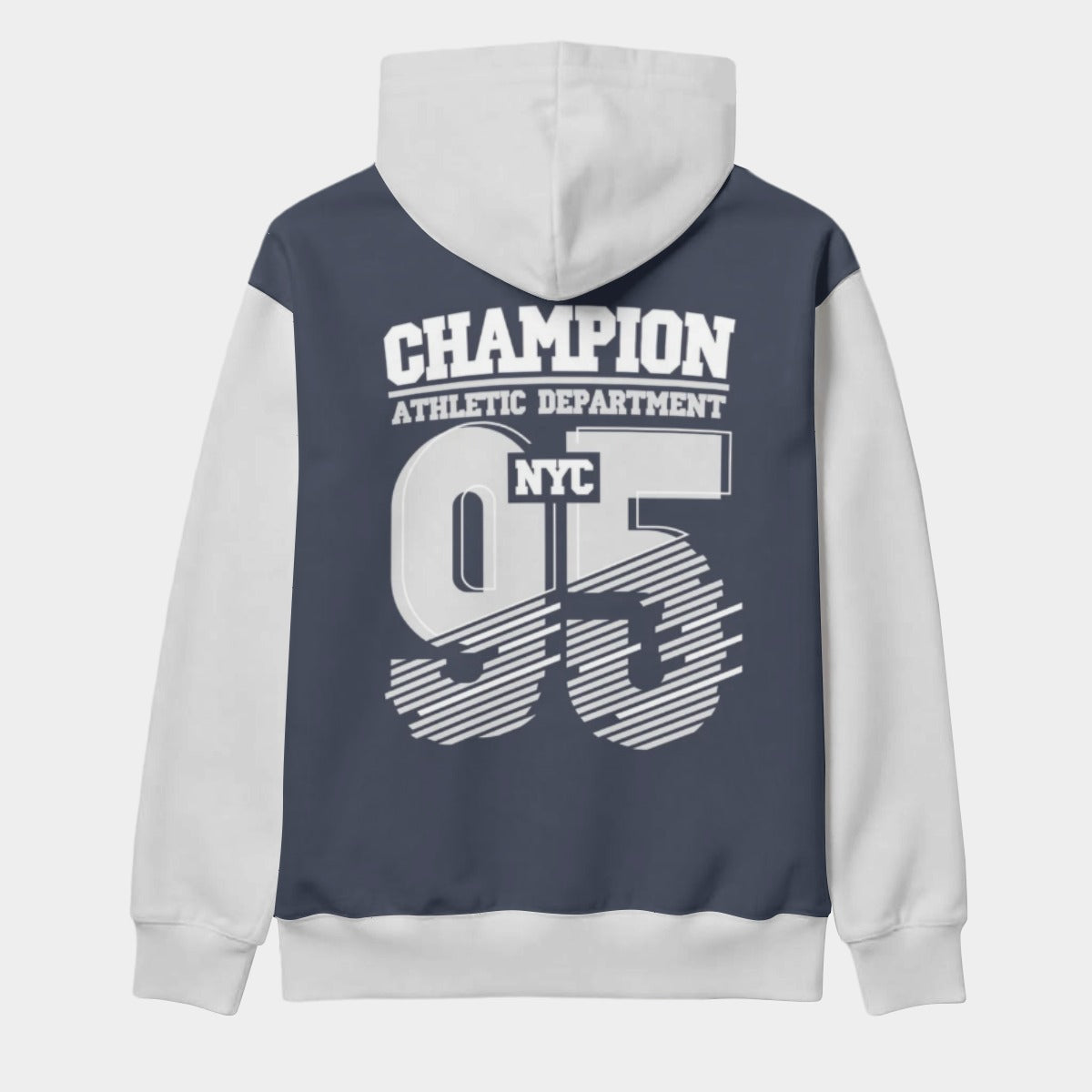 Champion Athletic Department NYC 95 Unisex Hoodie – Retro Streetwear Style