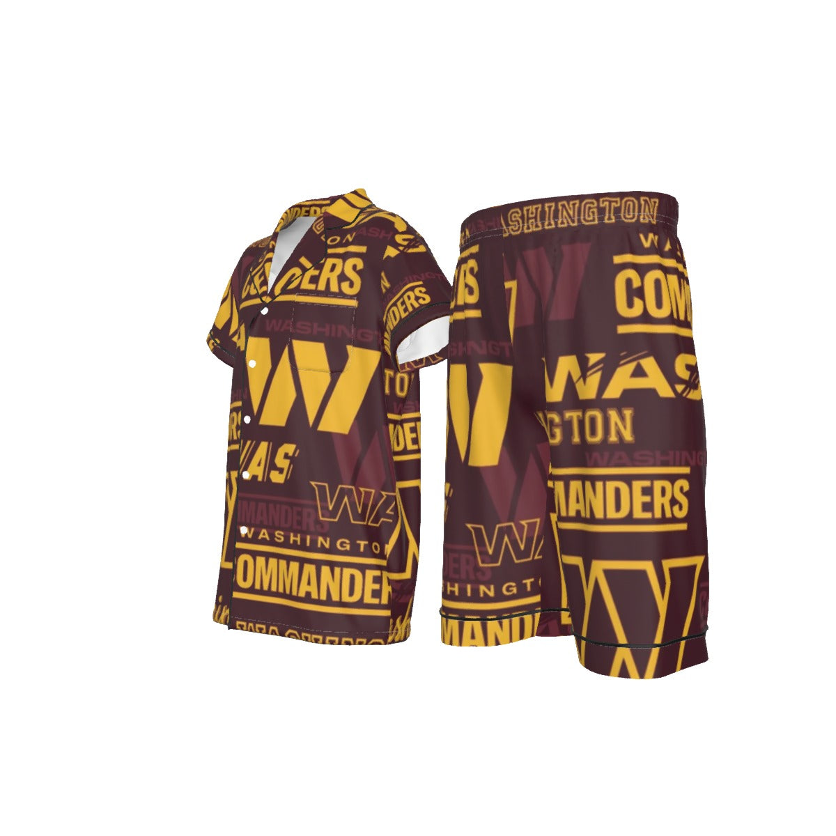 Washington Commanders Kid's Imitation Silk Short Pajamas