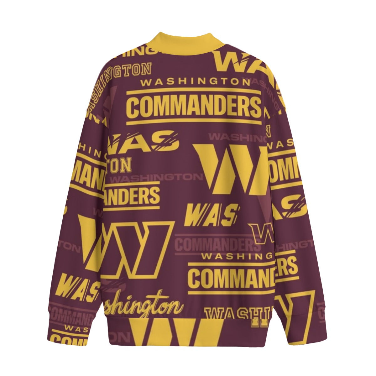 Washington Commanders Unisex Mid-high Collar Drop Shoulder Sweatshirt