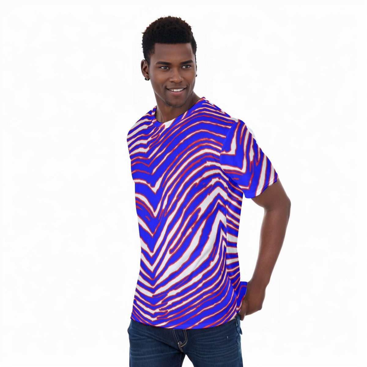 Buffalo Bills Zubaz Unisex T-Shirt|220GSM KPO03