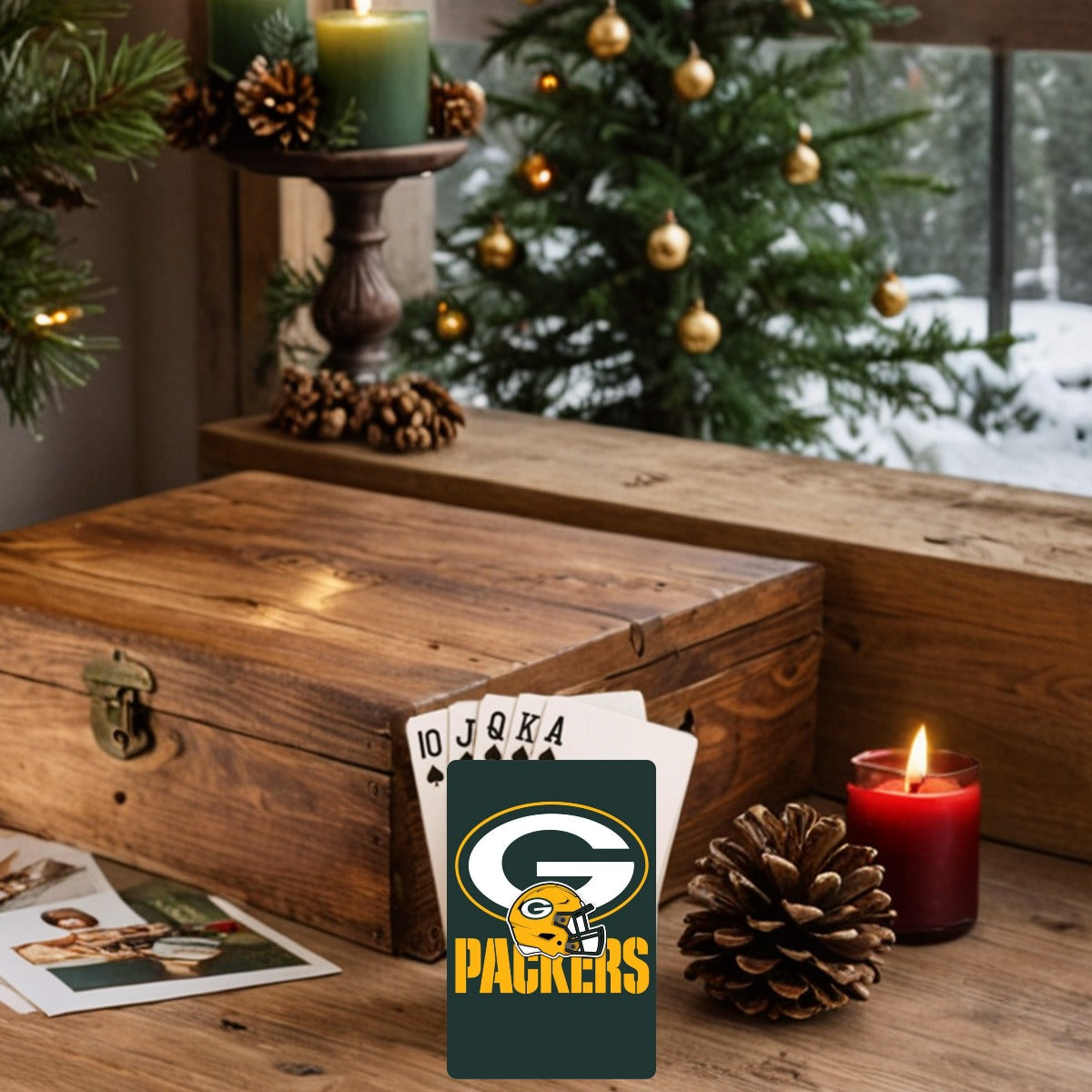 Green Bay Football Game Day Custom Playing Cards For The USA