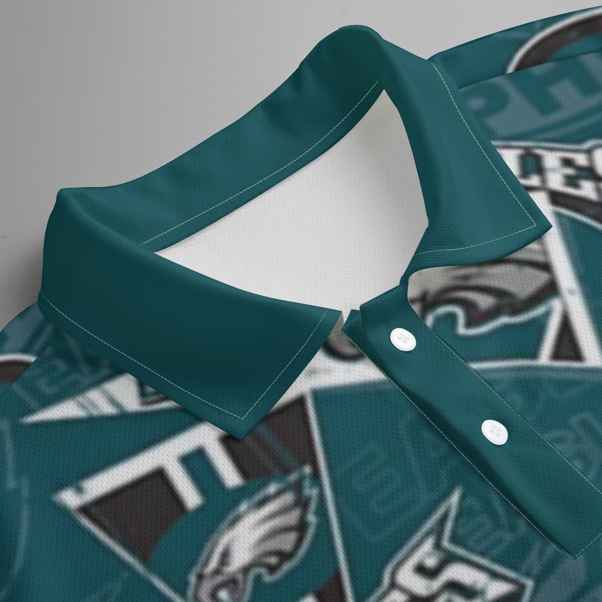 Philadelphia Football Game Day All-Over Print Men's Polo Shirt