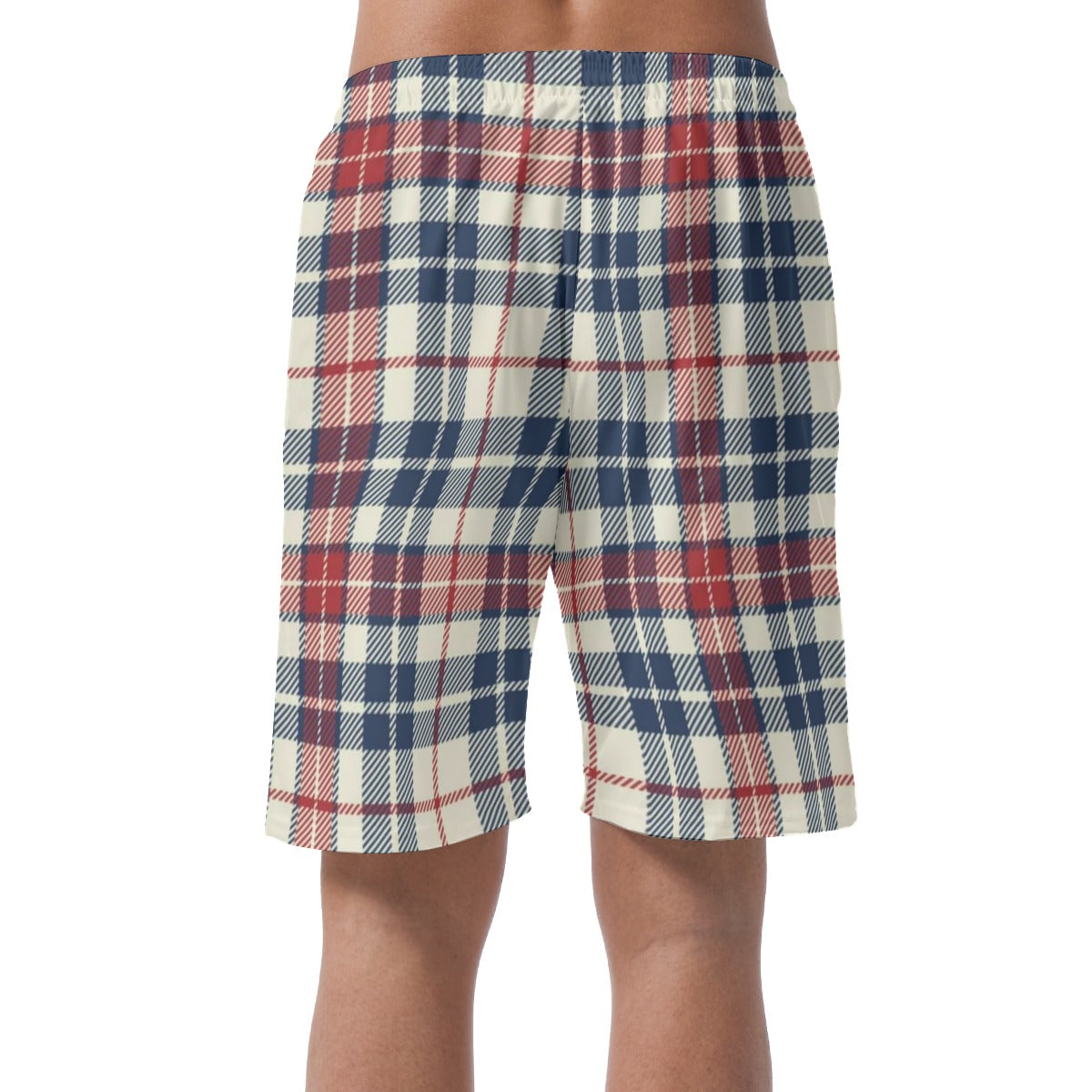 Tartan Plaid Men's Casual Short Pants