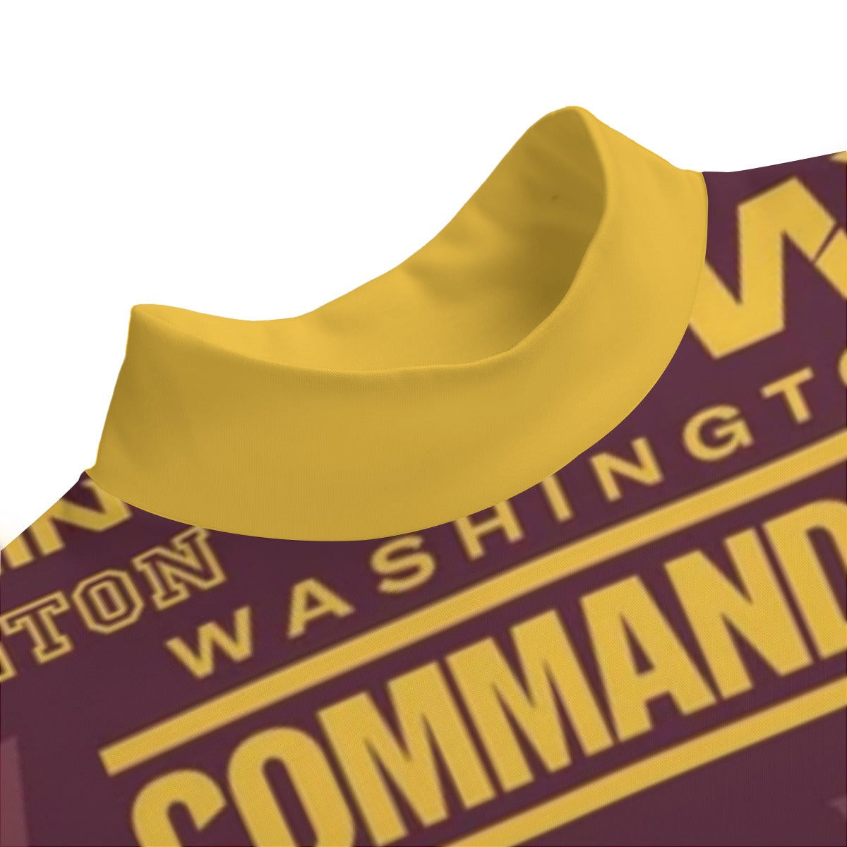 Washington Commanders Unisex Mid-high Collar Drop Shoulder Sweatshirt