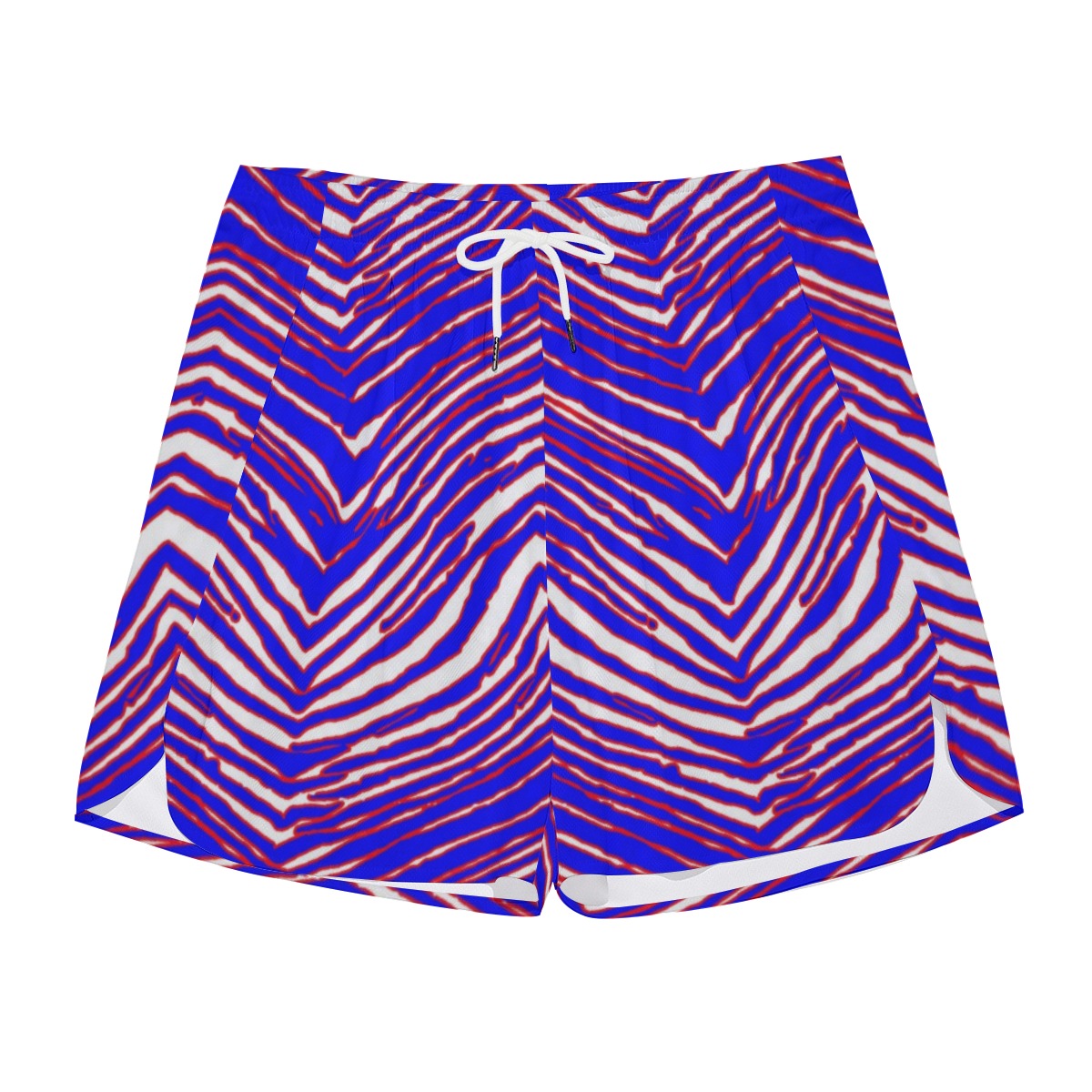 Buffalo Bills Zubaz Men's Side Split Running Sport Shorts
