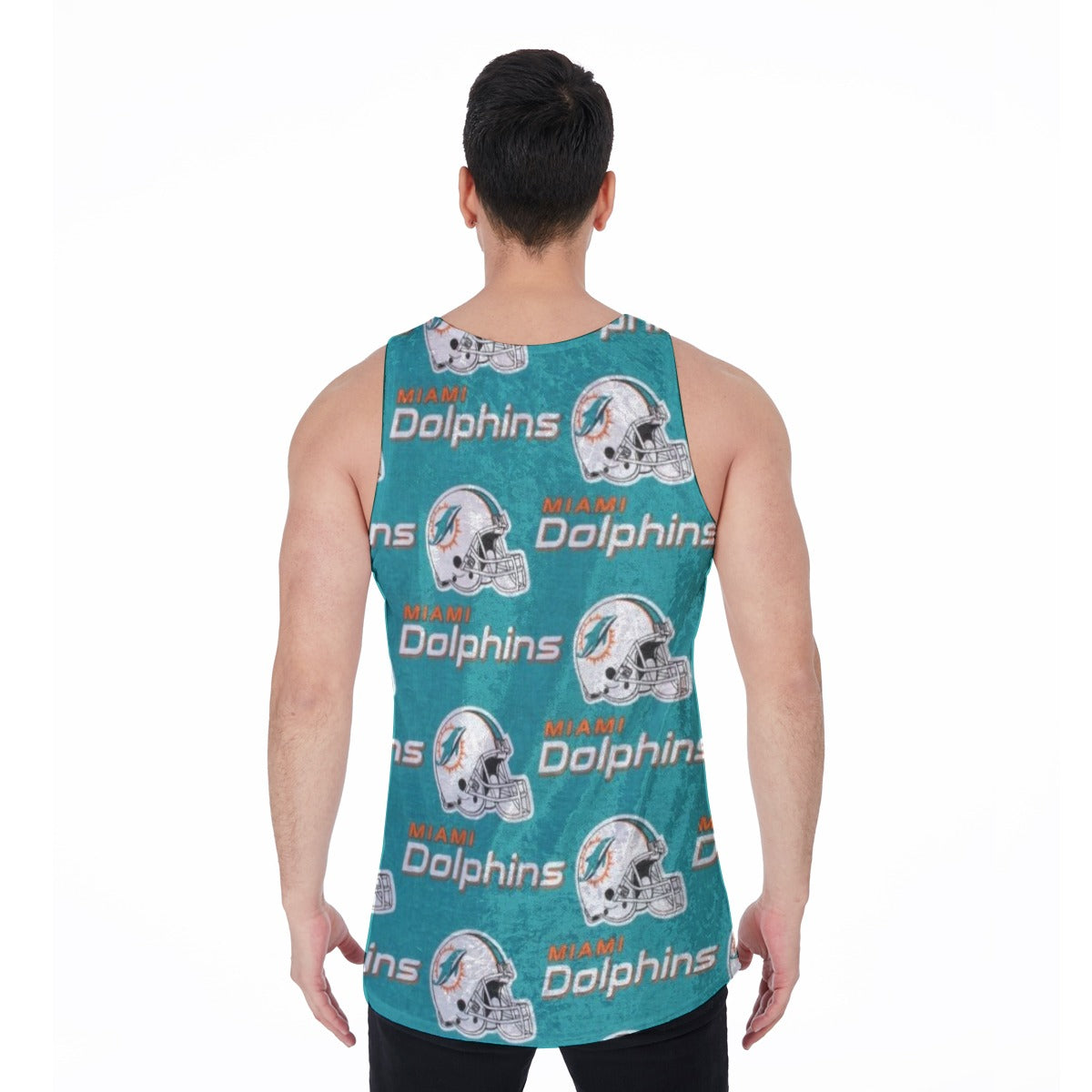 Miami Football Game Day All-Over Print Men's Tank Top | Velvet