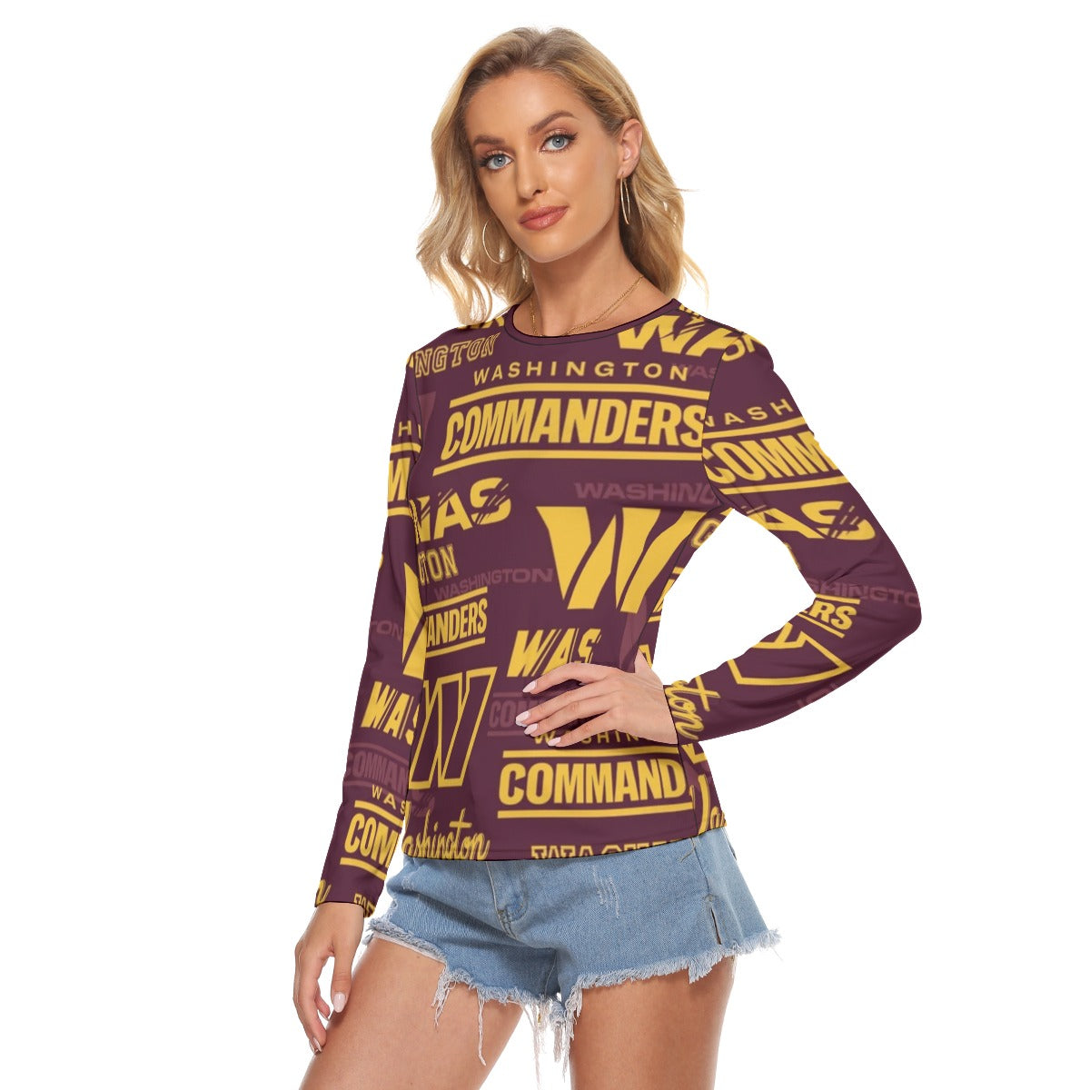 Washington Commanders Women's Stretchable long Sleeve Top