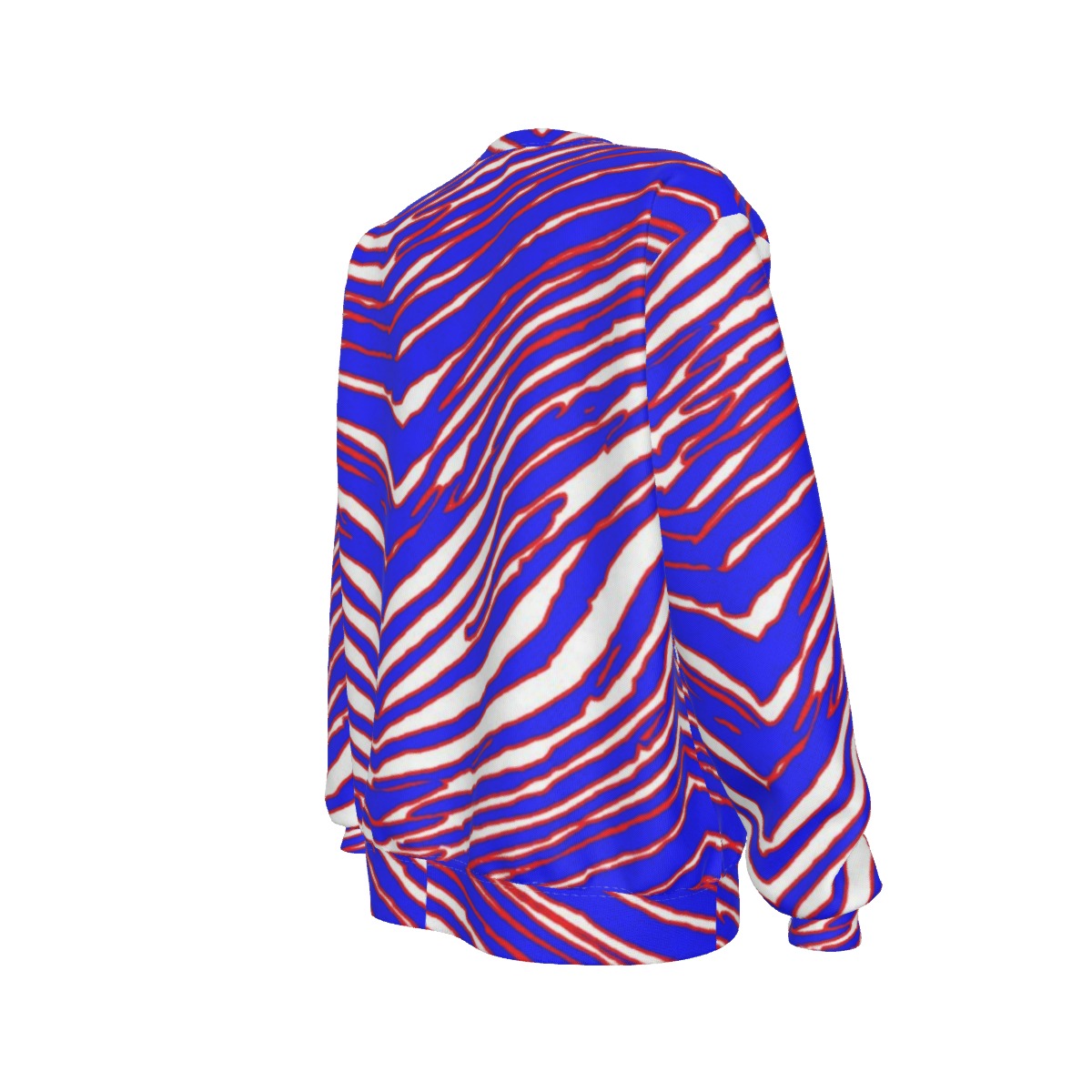 Buffalo Bills Zubaz Women's Loose Sweatshirt
