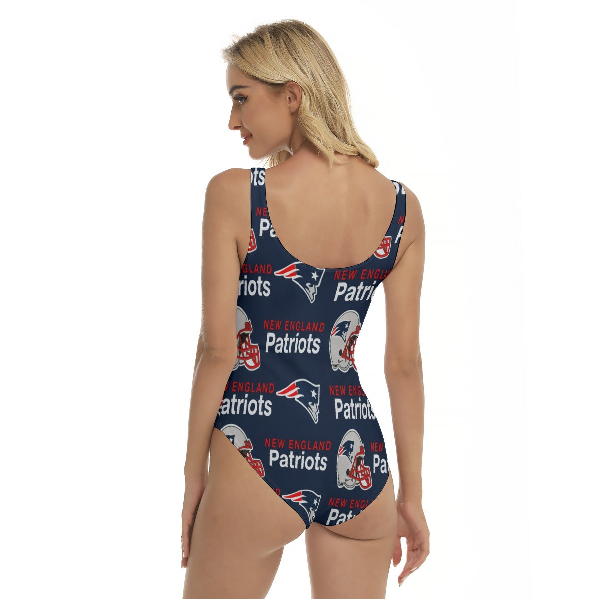 New England Football Game Day All-Over Print Women's One-piece Swimsuit