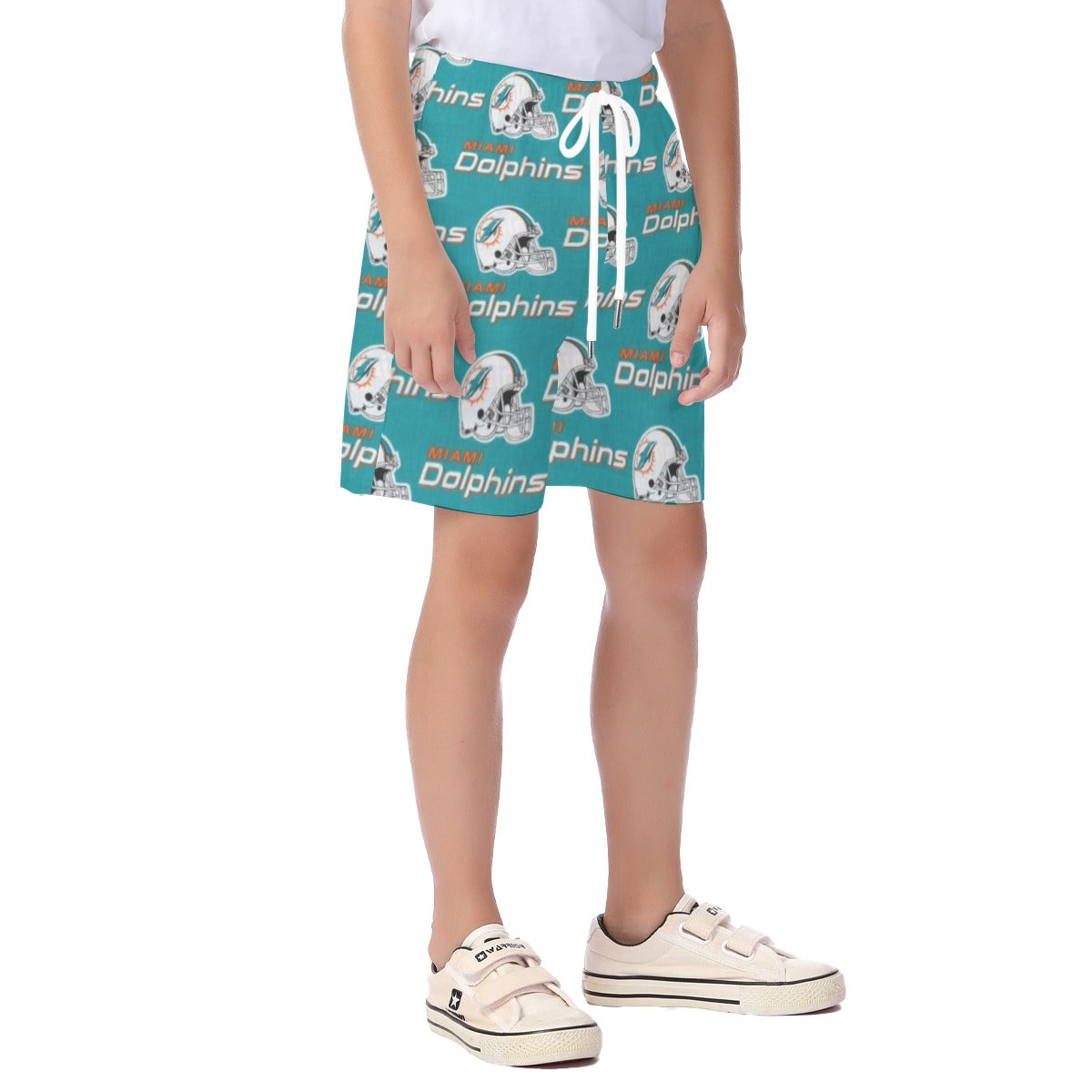 Miami Football Game Day All-Over Print Kid's Beach Shorts