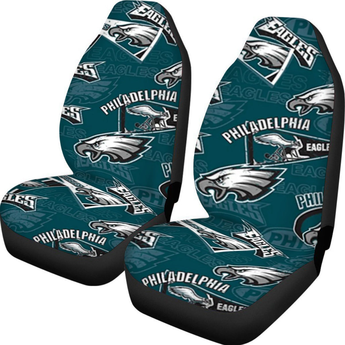 Philadelphia Football Game Day Universal Car Seat Cover With Thickened Back