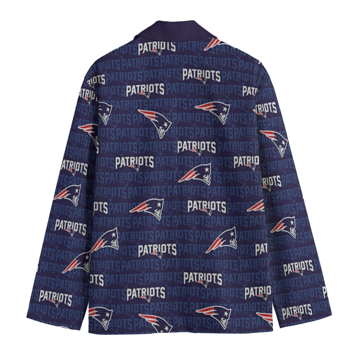 New England Patriots suit Flat Lapel Collar Blazer