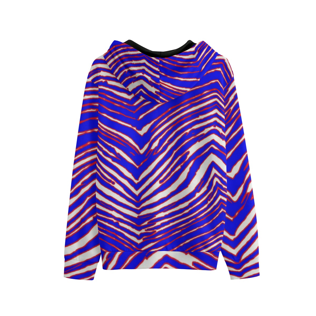 Buffalo Bills Zubaz Men's Pullover Hoodie | Interlock