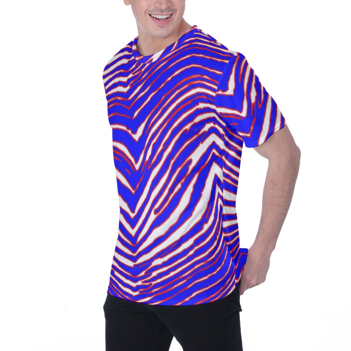 Buffalo Bills Zubaz Unisex T-Shirt|145GSM KPO02