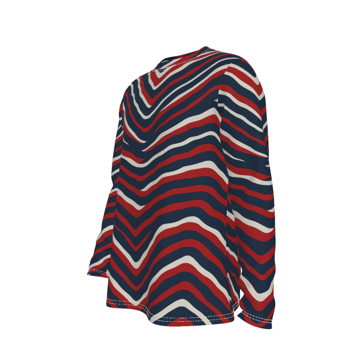 New England Football Game Day All-Over Print Long Sleeve T-Shirt