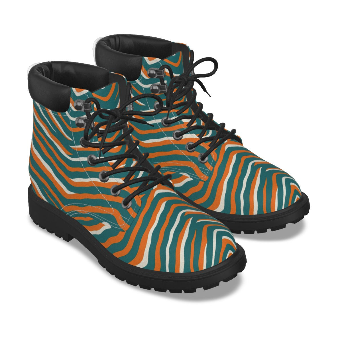 Miami Football Game Day All-Over Print Men's Short Boots
