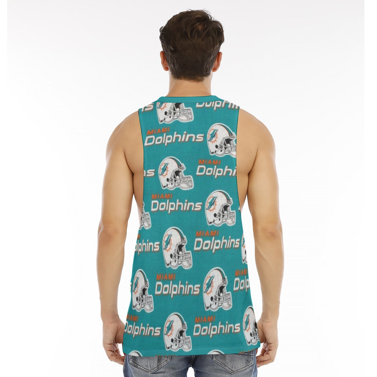Miami Football Game Day All-Over Print Men's O-neck Long Tank Top