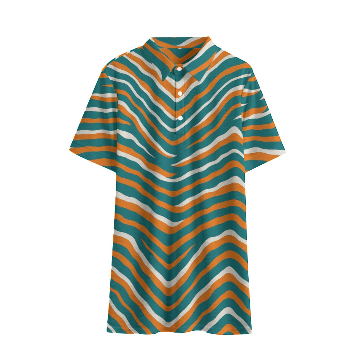 Miami Football Game Day All-Over Print Men's Polo Shirt | Birdseye
