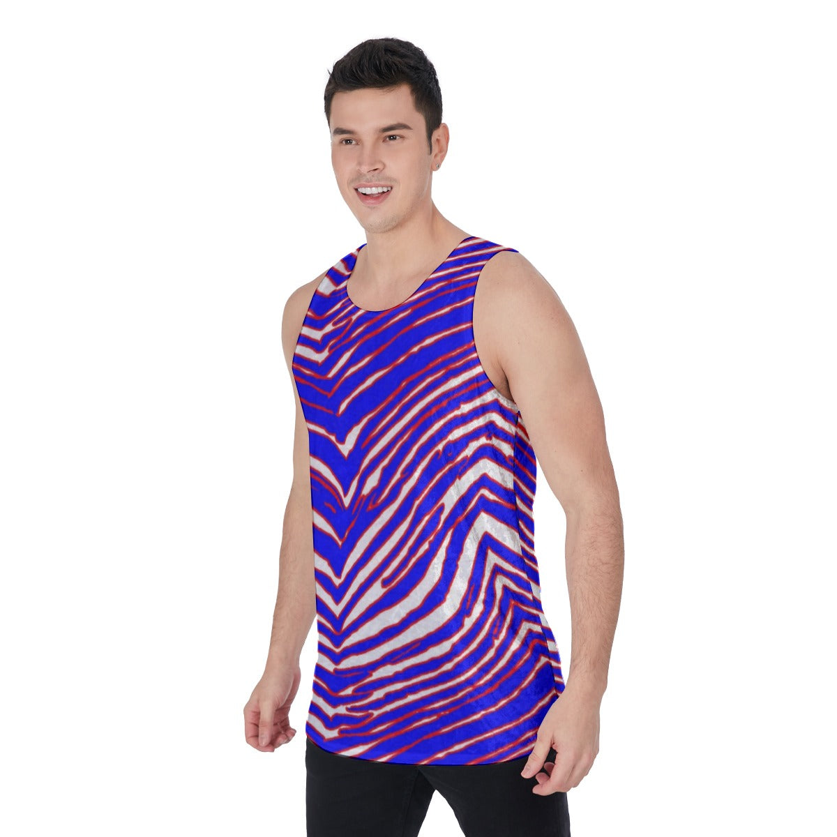 Buffalo Bills Zubaz Men's Tank Top | Velvet