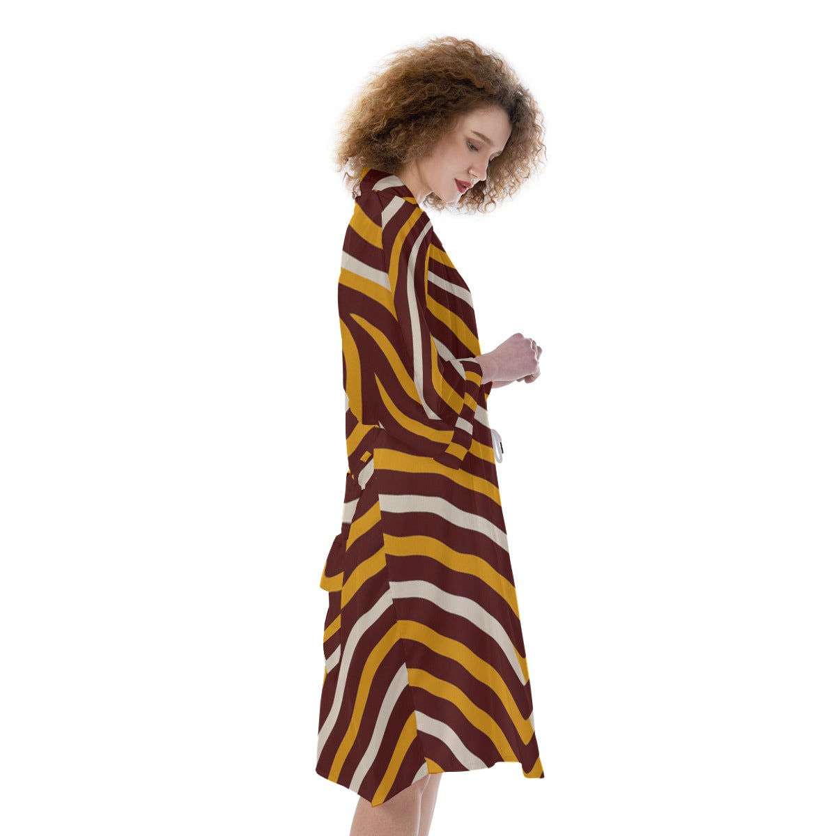 Washington Commanders Women's Satin Kimono Robe