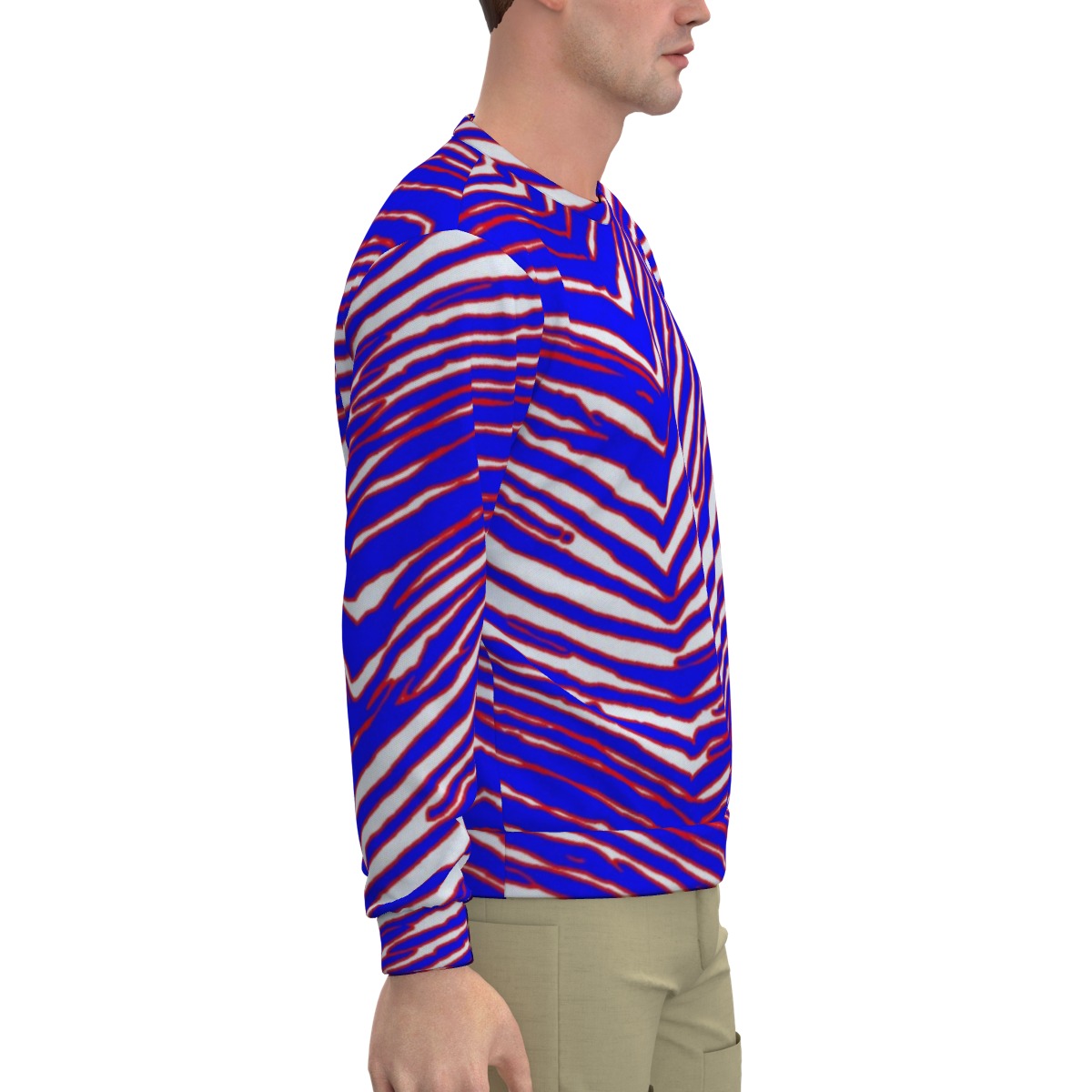 Buffalo Bills Zubaz Men's Sweatshirt