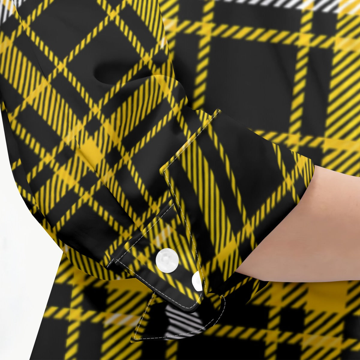 Missouri Tartan Plaid Tigers Women's 3/4 Sleeve Shirt