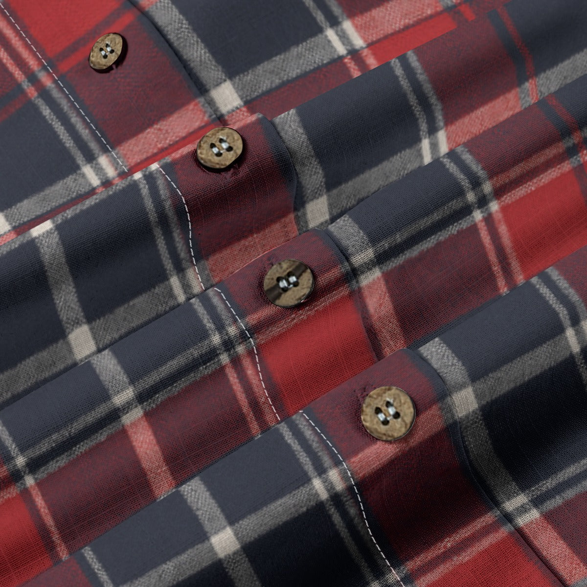 Mississippi Tartan Plaid Ole Miss Rebels Women's Shirt | 125GSM Cotton